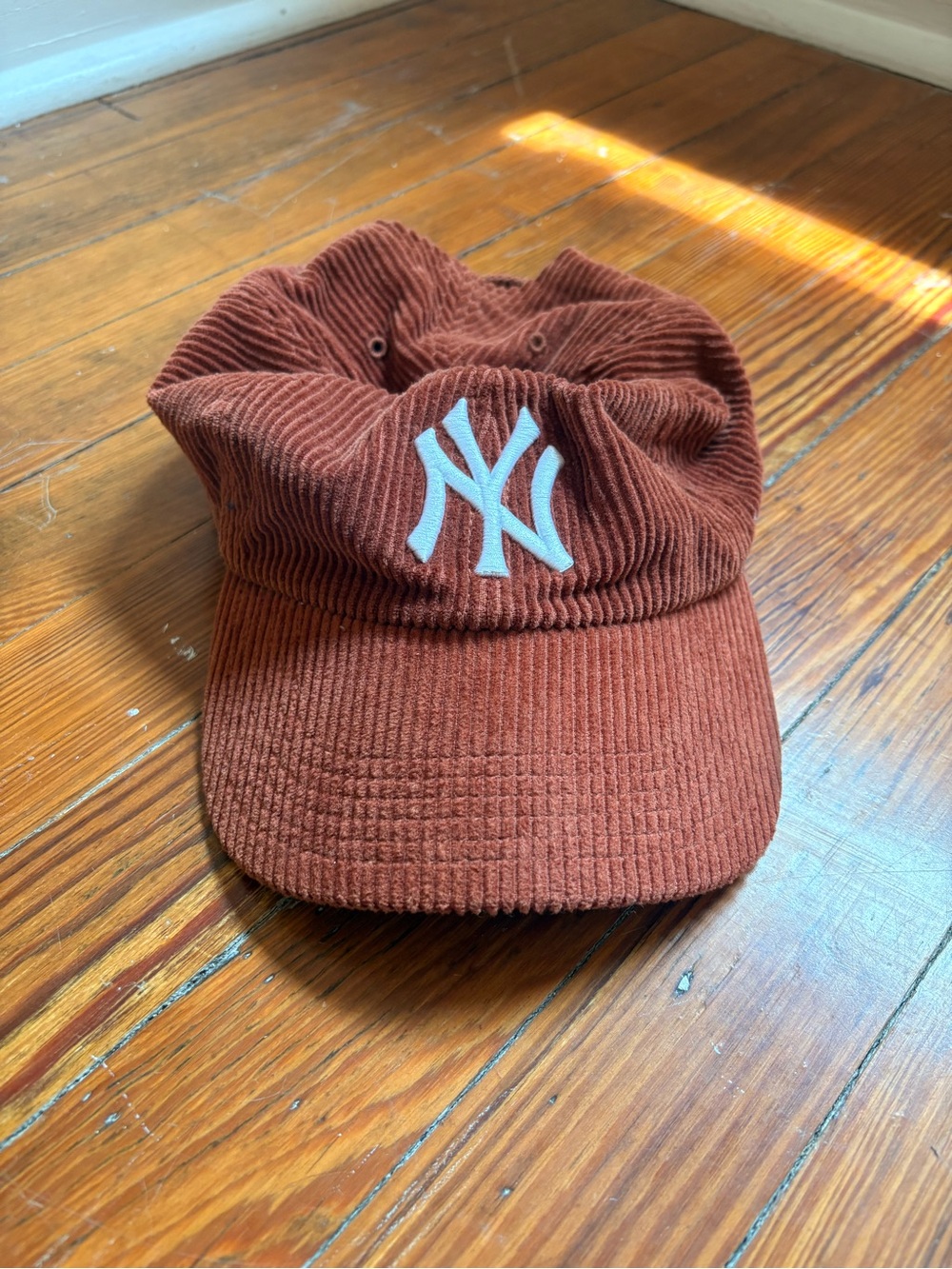 NY Yankees Corduroy Cap